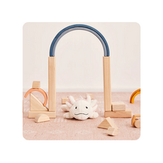 WARMIES WARMIES JUNIOR PLUSH AXOLOTL