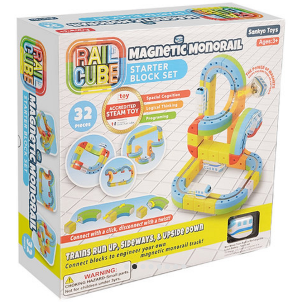 RAIL CUBE RAIL CUBE MAGNETIC MONORAIL STARTER