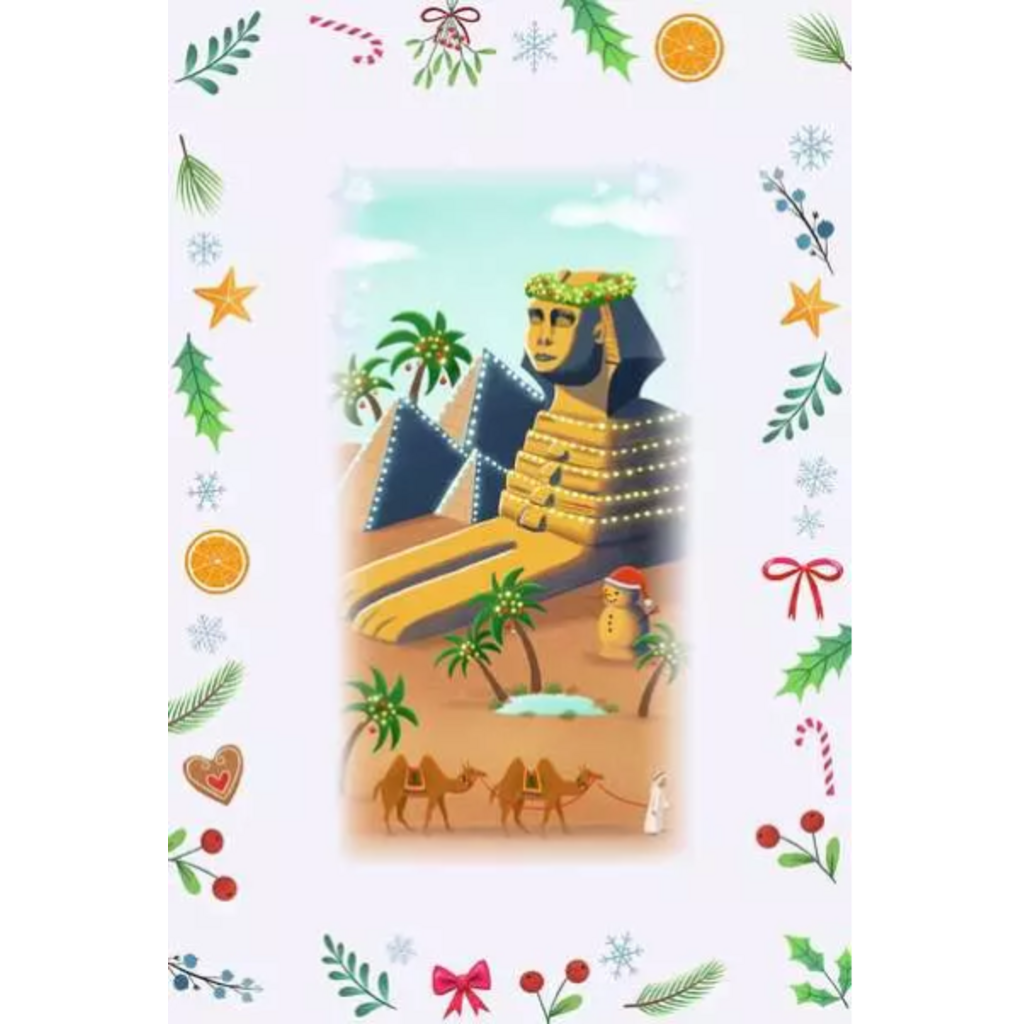 RAVENSBURGER USA CHRISTMAS PUZZLE ADVENT CALENDAR CHRISTMAS AROUND THE WORLD