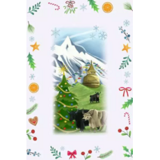 RAVENSBURGER USA CHRISTMAS PUZZLE ADVENT CALENDAR CHRISTMAS AROUND THE WORLD