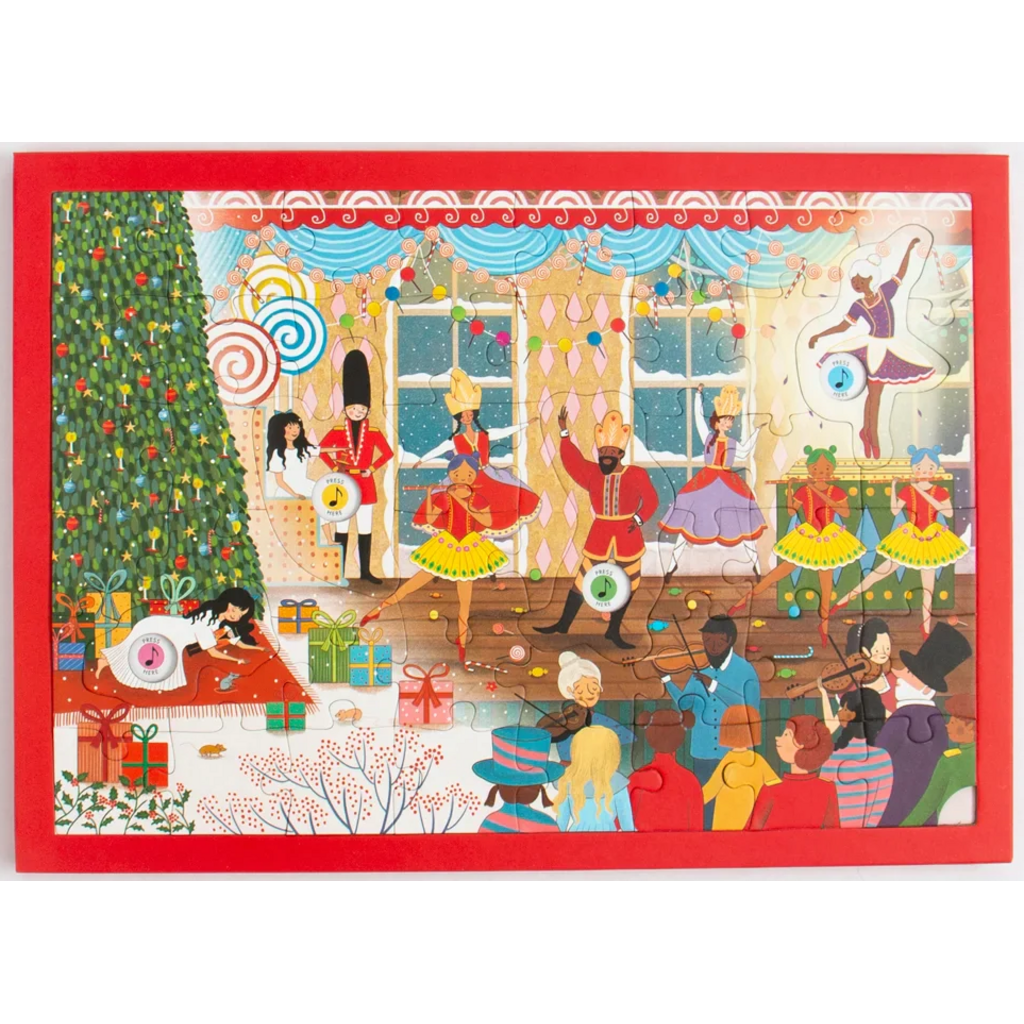 QUARTO THE STORY ORCHESTRA MUSICAL PUZZLE THE NUTCRACKER 48 PC PUZZLE