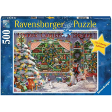THE CHRISTMAS SHOP 500 PIECE PUZZLE*