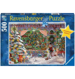 THE CHRISTMAS SHOP 500 PIECE PUZZLE*