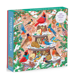 GALISON FESTIVE FEATHERS 500 PC PUZZLE