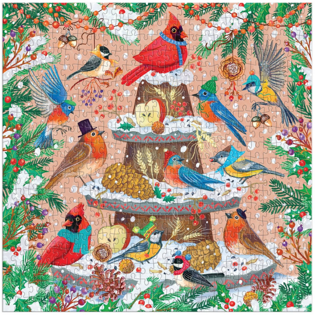 GALISON FESTIVE FEATHERS 500 PC PUZZLE