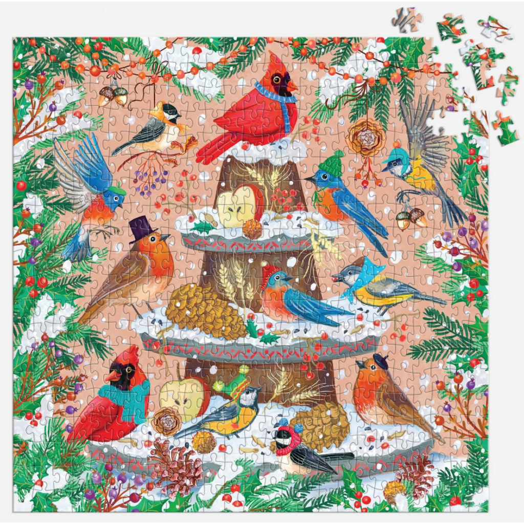GALISON FESTIVE FEATHERS 500 PC PUZZLE