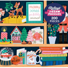 RIDLEY'S GAMES FESTIVE CURIOSITIES 200 PC PUZZLE