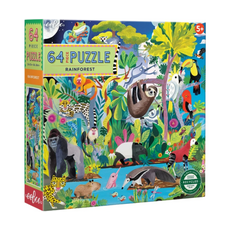 EEBOO RAINFOREST 64 PC PUZZLE
