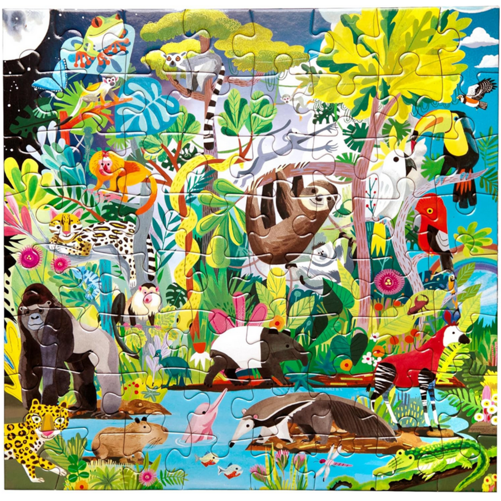 EEBOO RAINFOREST 64 PC PUZZLE