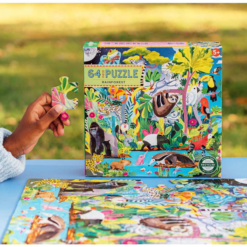 EEBOO RAINFOREST 64 PC PUZZLE