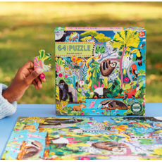EEBOO RAINFOREST 64 PC PUZZLE