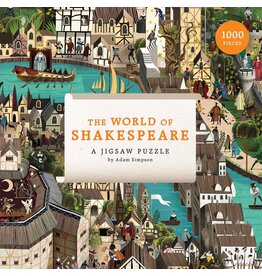LAURENCE KING PUBLISHING WORLD OF SHAKESPEARE 1000 PC PUZZLE
