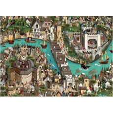 LAURENCE KING PUBLISHING WORLD OF SHAKESPEARE 1000 PC PUZZLE