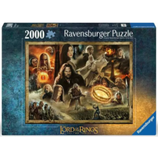RAVENSBURGER USA THE LORD OF THE RINGS: THE TWO TOWERS 2000 PC PUZZLE