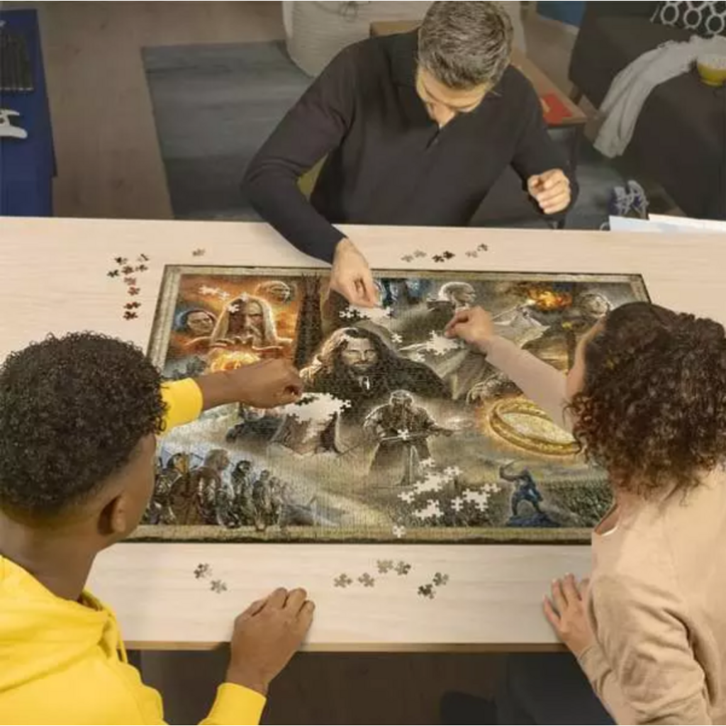 RAVENSBURGER USA THE LORD OF THE RINGS: THE TWO TOWERS 2000 PC PUZZLE