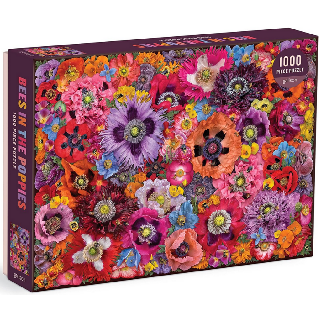 GALISON BEES IN THE POPPIES 1000 PC PUZZLE