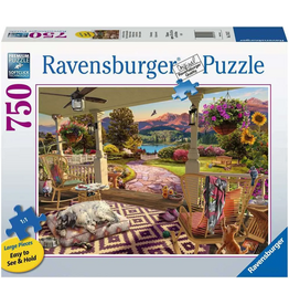 RAVENSBURGER USA COZY FRONT PORCH 750 PC PUZZLE