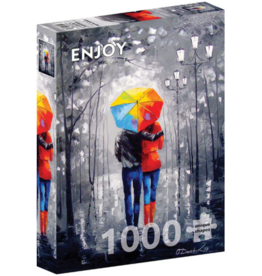 ENJOY PUZZLE A BRIGHT MEETING 1000 PC PUZZLE