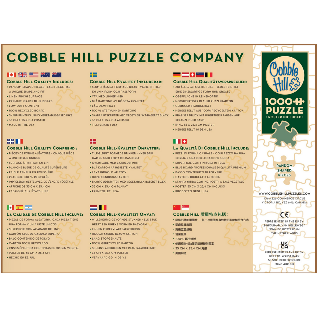 COBBLE HILL BARISTART 1000 PC PUZZLE