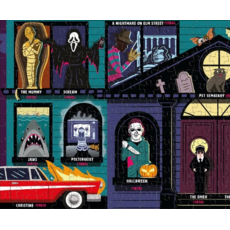 RIDLEY'S GAMES 50 MUST WATCH SCARY MOVIES BUCKET LIST 1000 PC PUZZLE