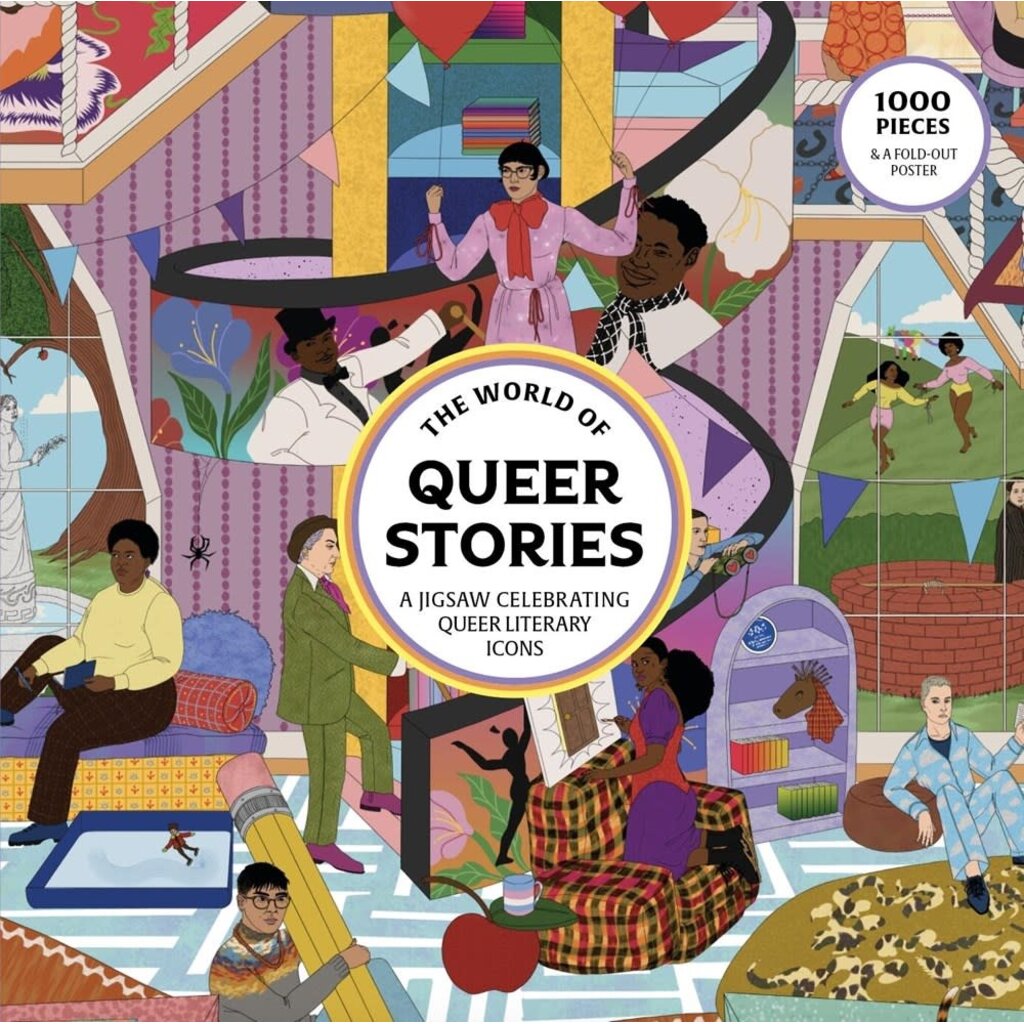 LAURENCE KING PUBLISHING WORLD OF QUEER STORIES 1000 PC PUZZLE