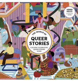 LAURENCE KING PUBLISHING WORLD OF QUEER STORIES 1000 PC PUZZLE