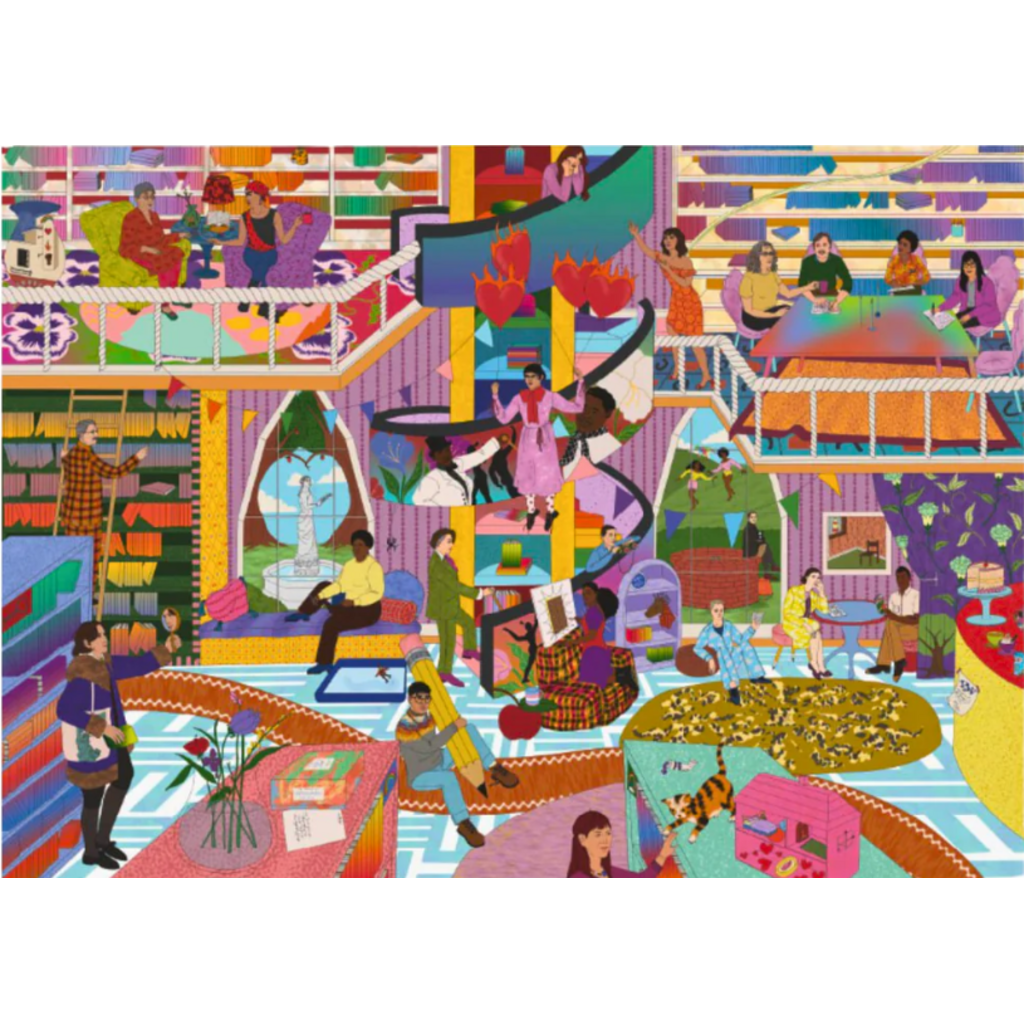 LAURENCE KING PUBLISHING WORLD OF QUEER STORIES 1000 PC PUZZLE