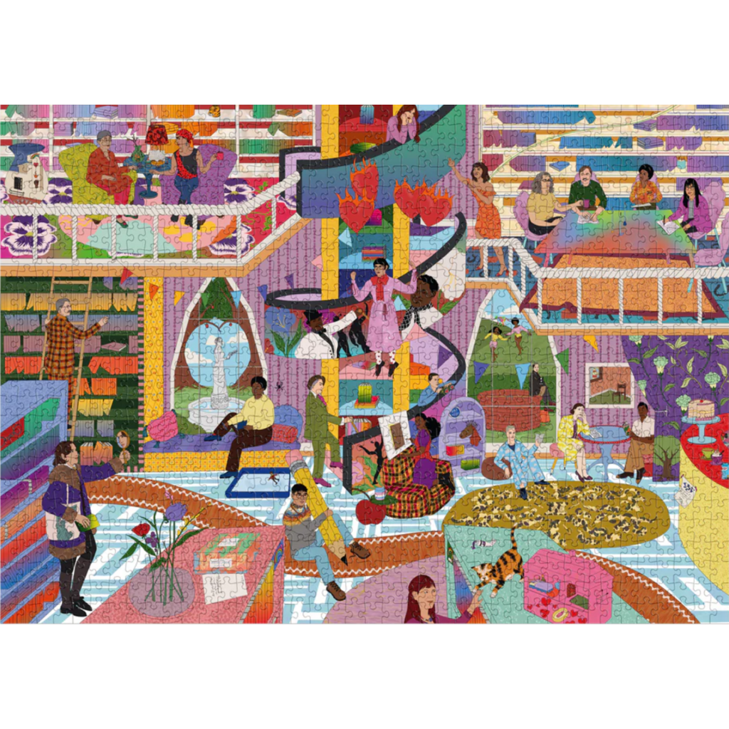 LAURENCE KING PUBLISHING WORLD OF QUEER STORIES 1000 PC PUZZLE