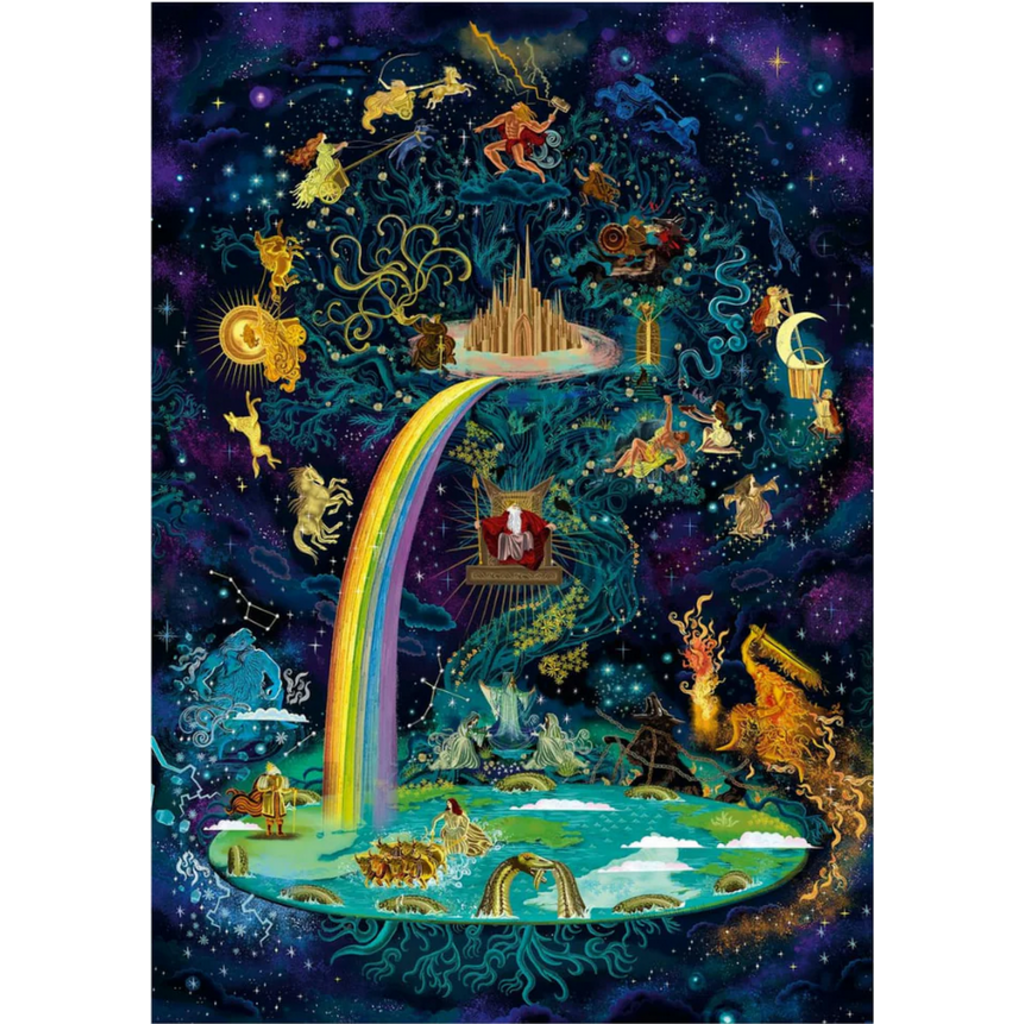 LAURENCE KING PUBLISHING WORLD OF NORSE MYTHOLOGY 1000 PC PUZZLE