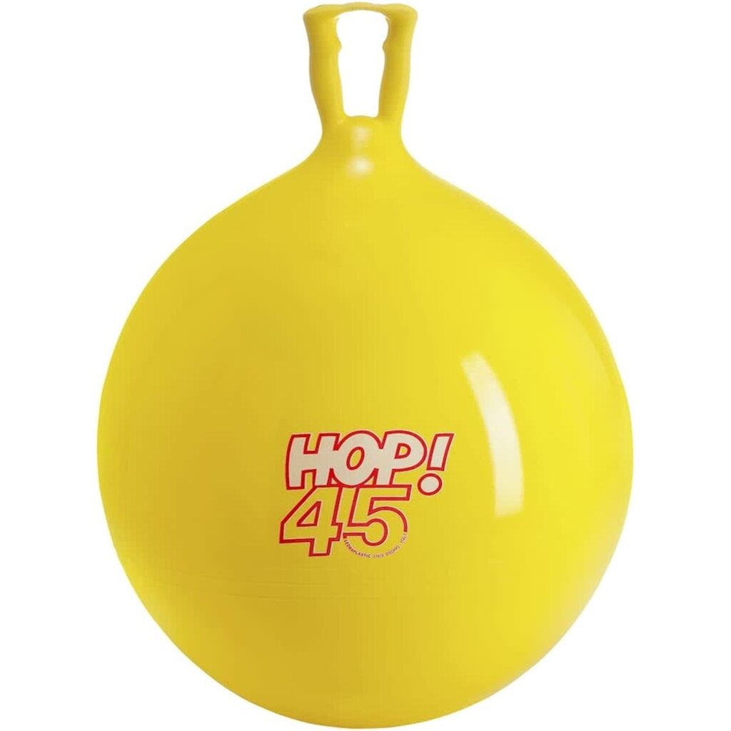 HOP BALL 45 CM YELLOW