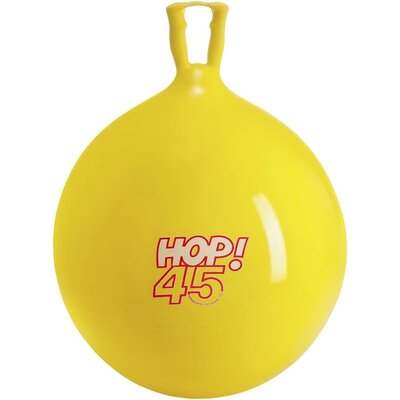 HOP BALL 45 CM YELLOW