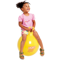 HOP BALL 45 CM YELLOW