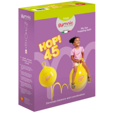 HOP BALL 45 CM YELLOW