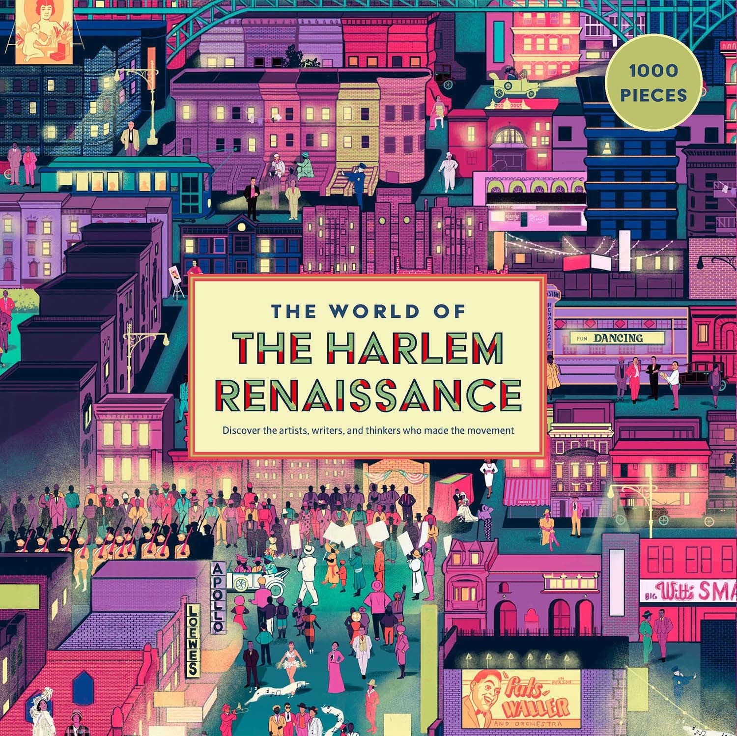 WORLD OF HARLEM RENAISSANCE 1000 PC PUZZLE