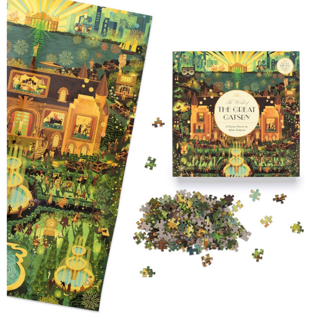 LAURENCE KING PUBLISHING WORLD OF GREAT GATSBY 1000 PC PUZZLE