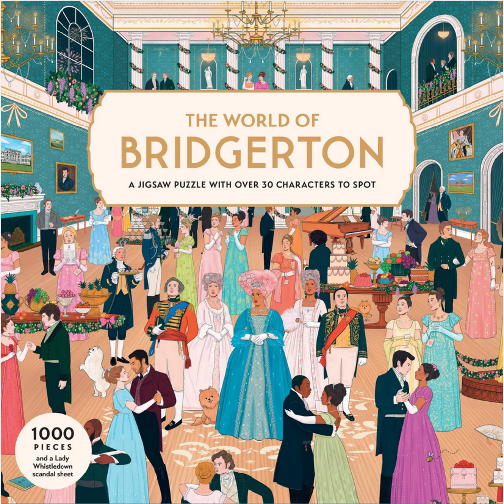 LAURENCE KING PUBLISHING WORLD OF BRIDGERTON 1000 PC PUZZLE