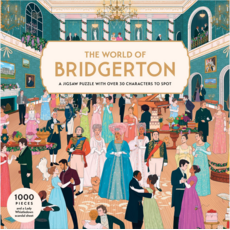 LAURENCE KING PUBLISHING WORLD OF BRIDGERTON 1000 PC PUZZLE