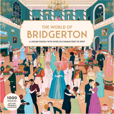 LAURENCE KING PUBLISHING WORLD OF BRIDGERTON 1000 PC PUZZLE