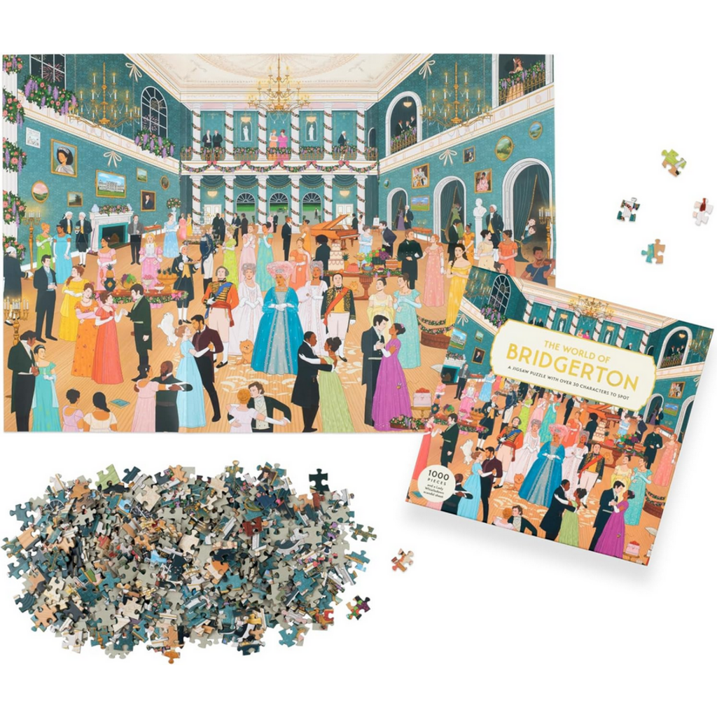 LAURENCE KING PUBLISHING WORLD OF BRIDGERTON 1000 PC PUZZLE