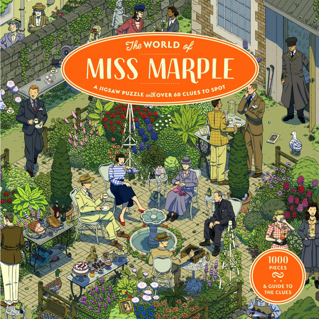LAURENCE KING PUBLISHING WORLD OF MISS MARPLE 1000 PC PUZZLE