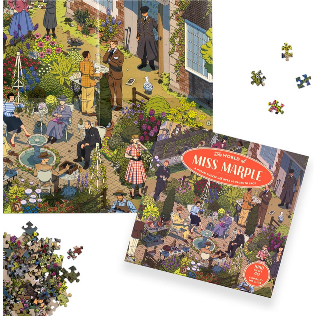 LAURENCE KING PUBLISHING WORLD OF MISS MARPLE 1000 PC PUZZLE