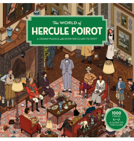 LAURENCE KING PUBLISHING WORLD OF HERCULE POIROT 1000 PC PUZZLE