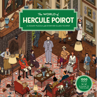 LAURENCE KING PUBLISHING WORLD OF HERCULE POIROT 1000 PC PUZZLE
