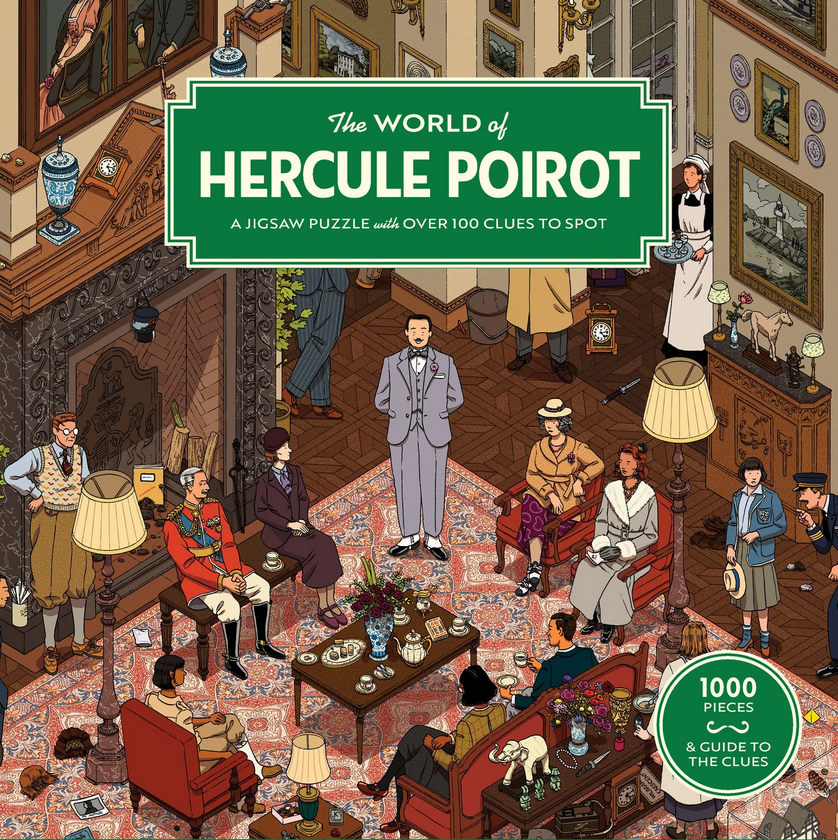WORLD OF HERCULE POIROT 1000 PC PUZZLE