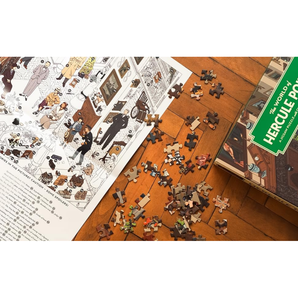 LAURENCE KING PUBLISHING WORLD OF HERCULE POIROT 1000 PC PUZZLE