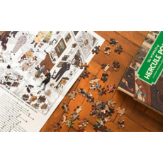 LAURENCE KING PUBLISHING WORLD OF HERCULE POIROT 1000 PC PUZZLE