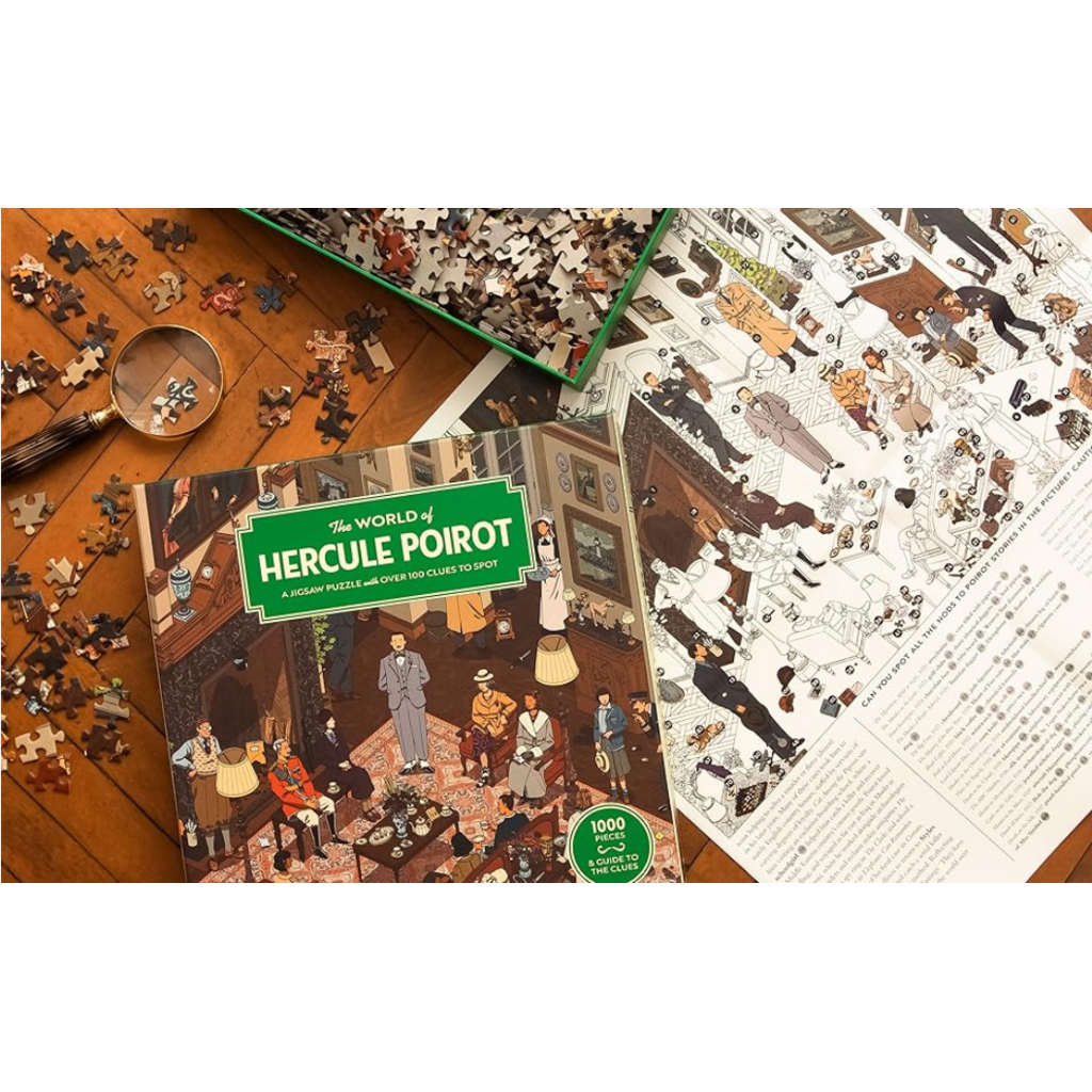 LAURENCE KING PUBLISHING WORLD OF HERCULE POIROT 1000 PC PUZZLE