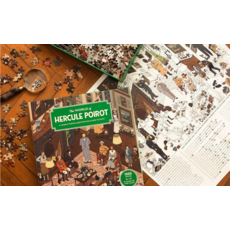 LAURENCE KING PUBLISHING WORLD OF HERCULE POIROT 1000 PC PUZZLE