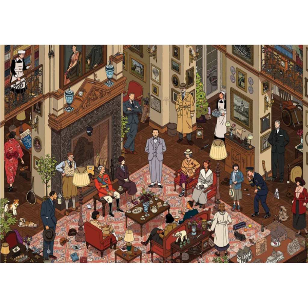 LAURENCE KING PUBLISHING WORLD OF HERCULE POIROT 1000 PC PUZZLE