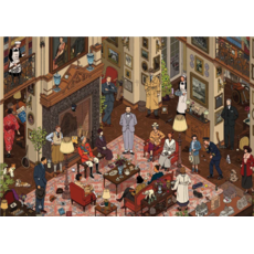 LAURENCE KING PUBLISHING WORLD OF HERCULE POIROT 1000 PC PUZZLE